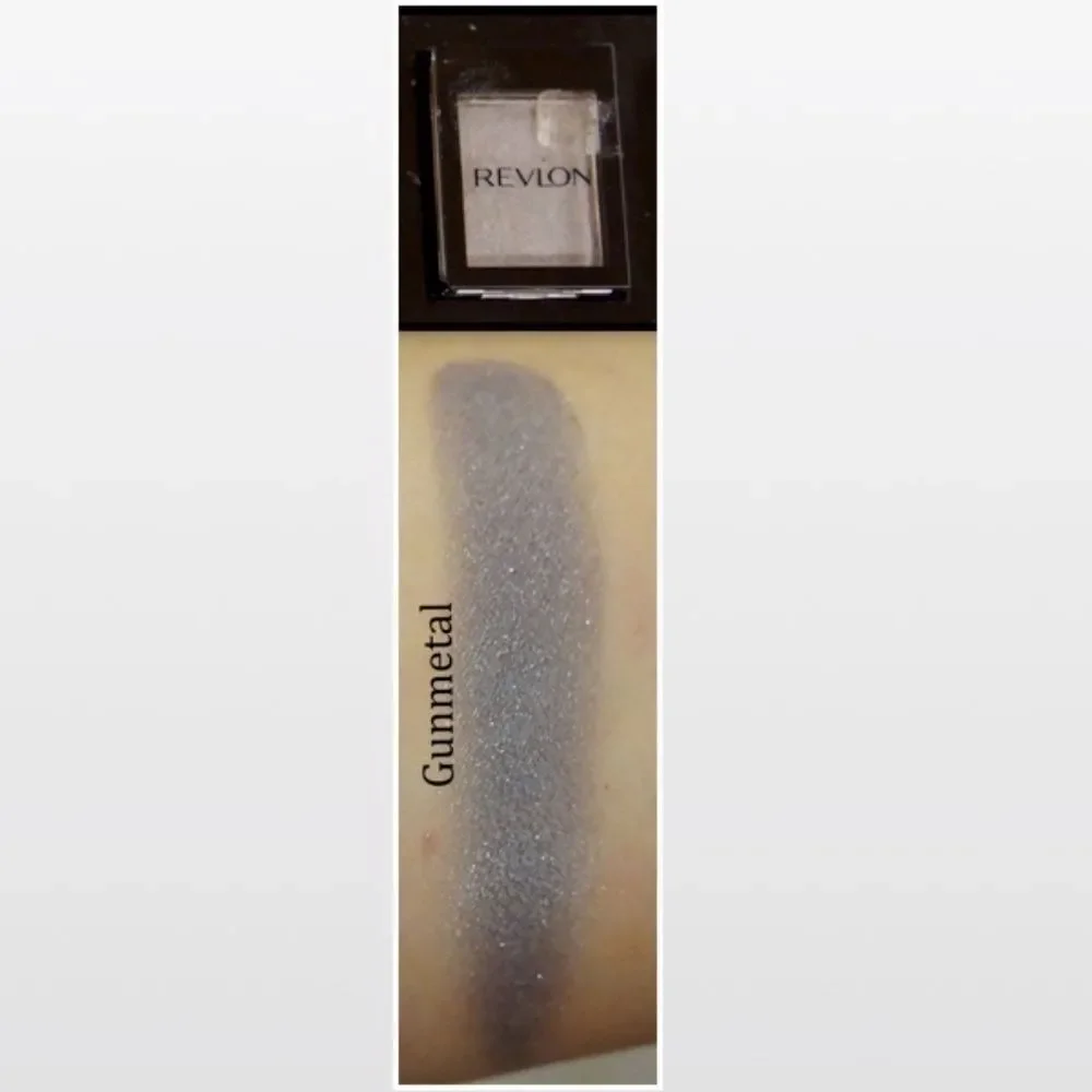 New Revlon Eyeshadow Womens Make Up Gunmetal Grey Satin Eyes Cosmetic NWT